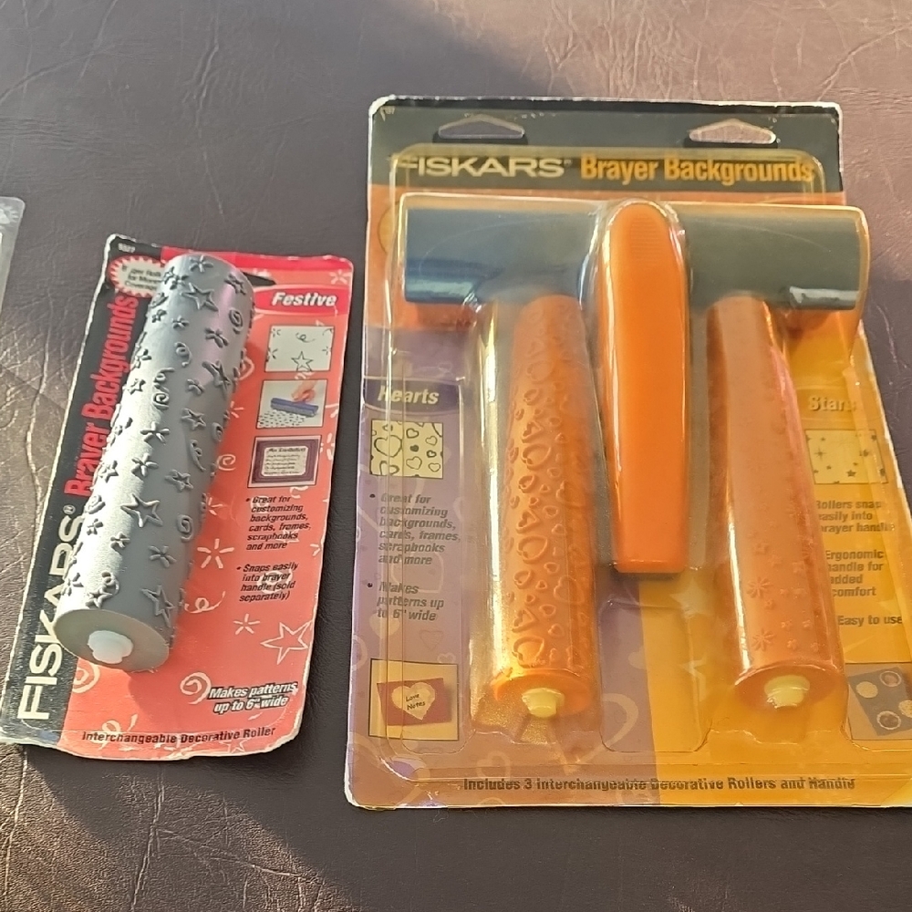 Fiskars Brayer Backgrounds Set